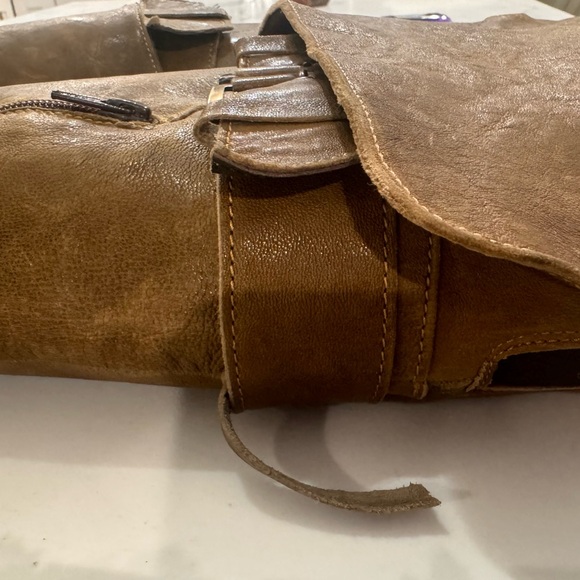 Olive Sz. 9.5 / 40 IT&EU Leather Boots - Picture 3 of 4